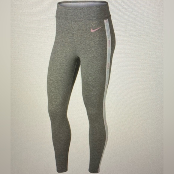 Nike Pants - Nike Ultra Femme High Rise Leggings Gray Women’s Size Medium Yoga Athletic Gym